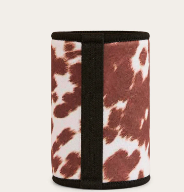 424062RW-WHT/TN Ringers Daisy Stubby Cooler White & Tan