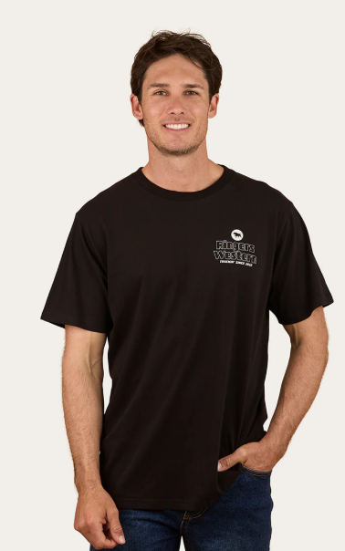 125040RW-BLK Ringers Western Men's "Get Your Truck On" Tee Black