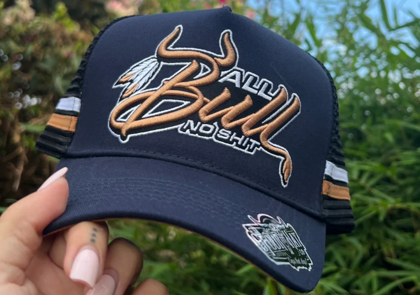 GF36651 GFOUR ABNS - Buckeye Trucker Cap