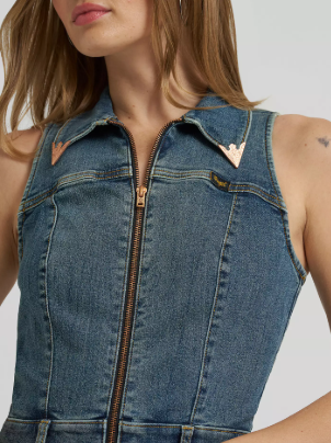 112375628 Wrangler Women's Denim Catsuit