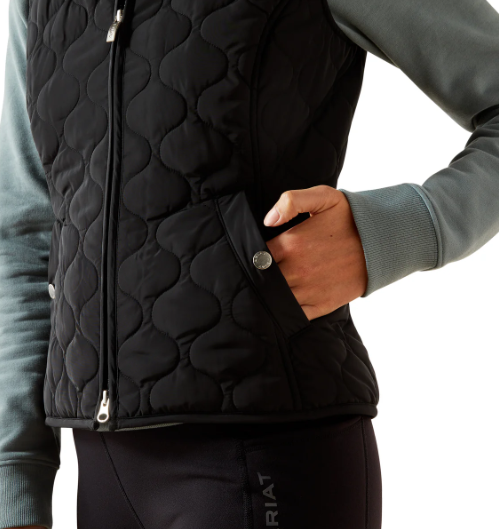 10062645 Ariat Women's Ashley 2.0 Insulated Vest Black