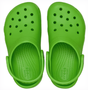 206990-30T CROCS Kids Clogs Classic Green
