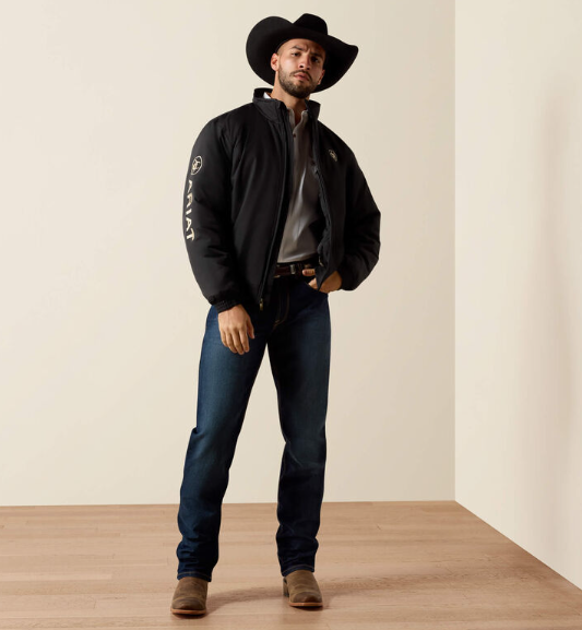 10009945 Ariat Men's New Team Jacket Black