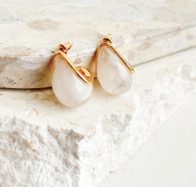 LSB2021396 L&S Basic Vera Acrylic Cloud Studs
