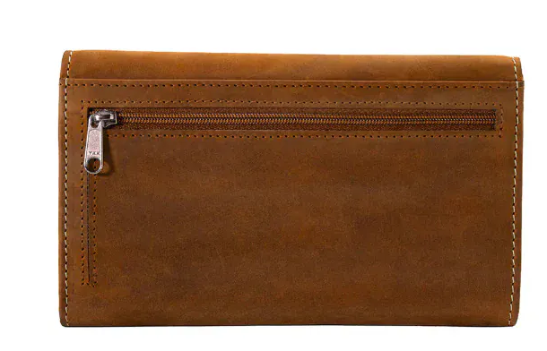 A770020144 Ariat Lynn Wallet Medium Brown