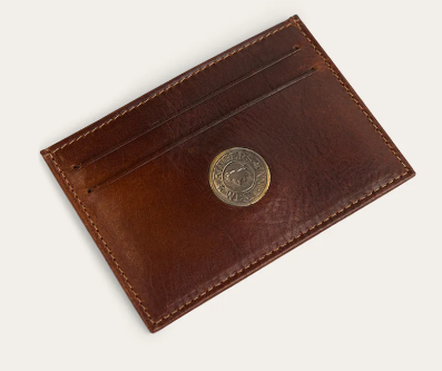 425028RW-COG Ringers Western Toro Card Wallet Cognac
