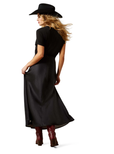 10065952 Ariat Women's Athena Skirt Black