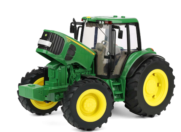 LP51314 John Deere 7330 Tractor With Front Bale Mover