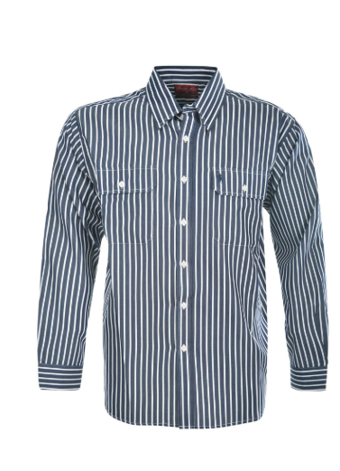 TCP1115156 Thomas Cook Men's Winton LS Shirt Dark Navy