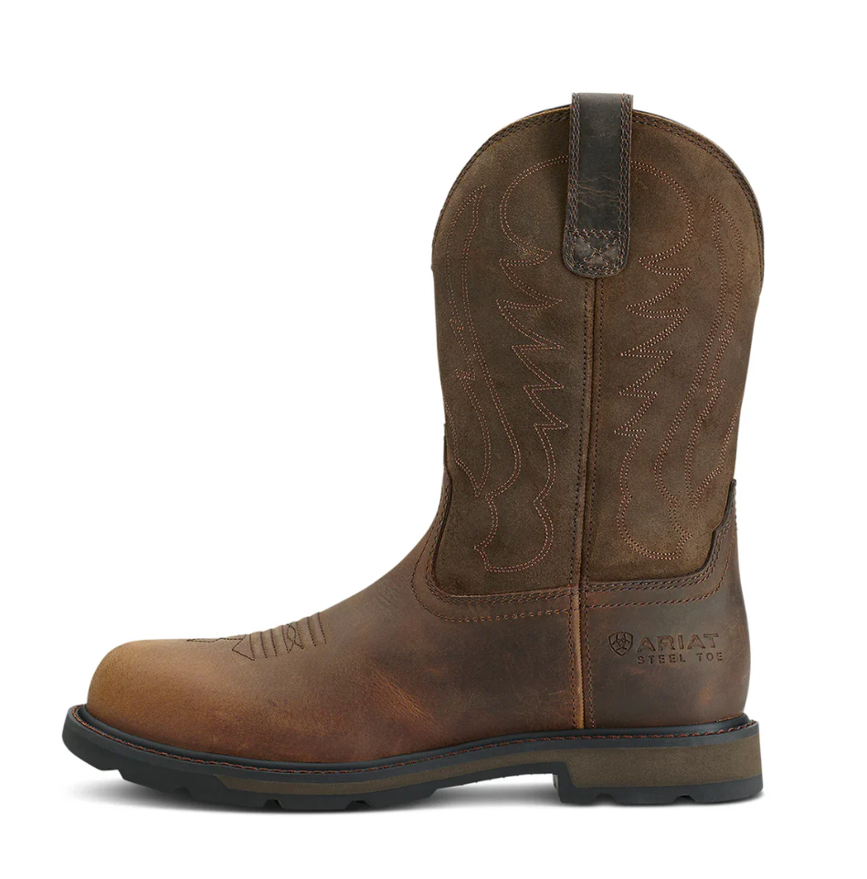 10077104 Ariat Men's Groundbreaker WST ST Dark Brown