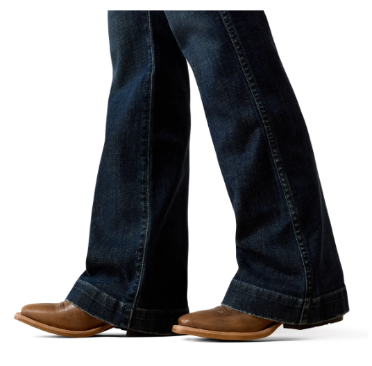 10072964 Ariat Women's High Rise Vivienne Slim Trouser Jeans Regular Leg