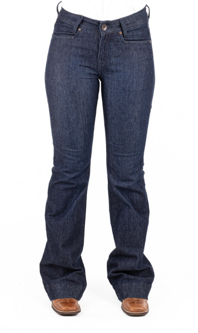 SR2252 Hitchley & Harrow Women's Nashville Trouser Dark Denim 36'' Leg