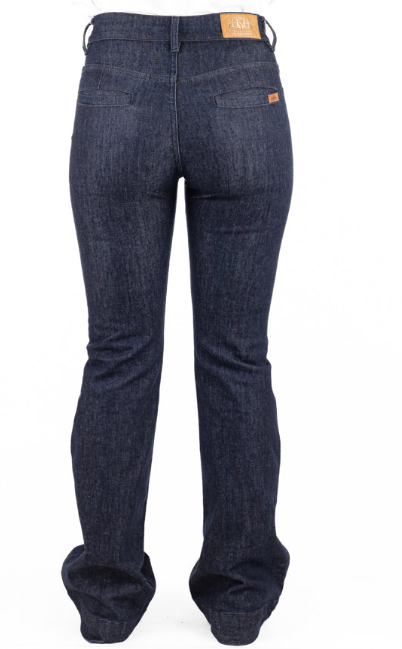 SR2252 Hitchley & Harrow Women's Nashville Trouser Dark Denim 34'' Leg