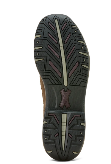100161300 Ariat Women's Terrain Zip H20 Palm Brown