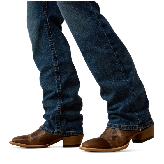 10074800 Ariat Men's M4 Relaxed Thornton Boot Cut Jeans 32 Leg