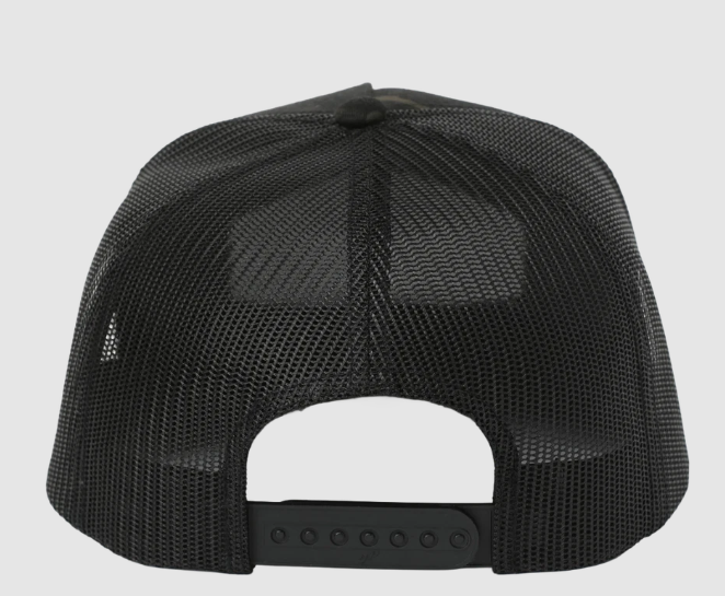 MCC0600617BLK Cinch Camo Print Trucker Cap