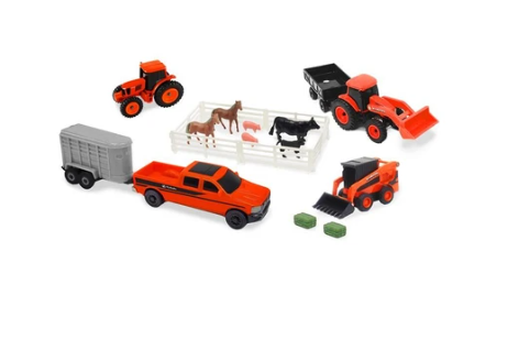 47706 John Deere 1:64 Kubota 20 Pce Value Set