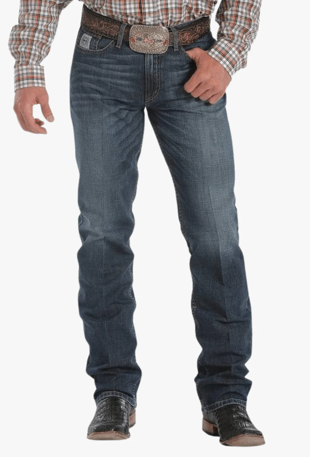 MB98034006 Cinch Silver Dark label Dark Wash