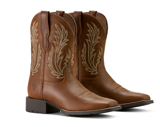 10064074 Ariat Women's Round Up Filly Sorrel Crunch