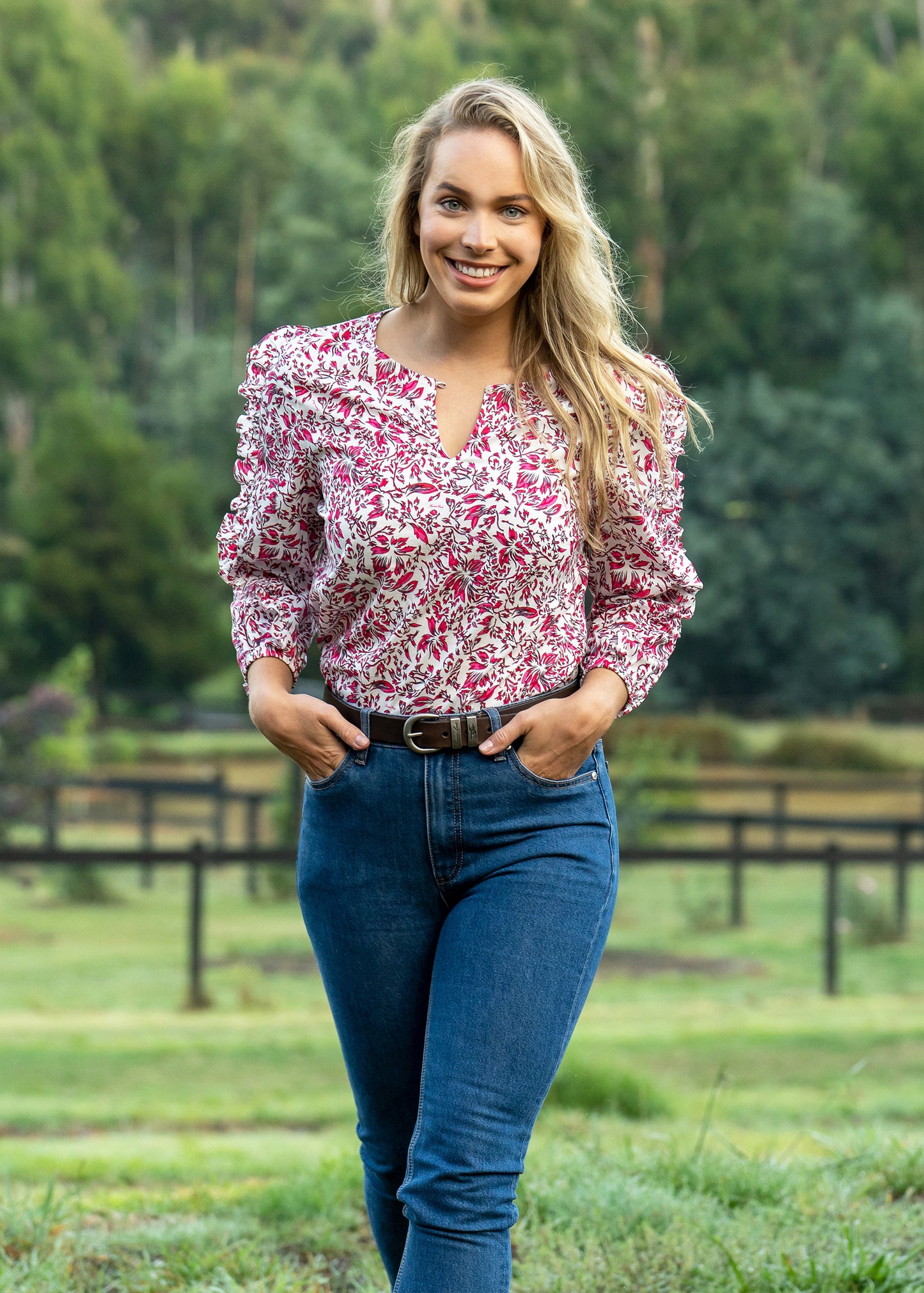 T2S2145060 Thomas Cook Women's Poppy Ruffle Top