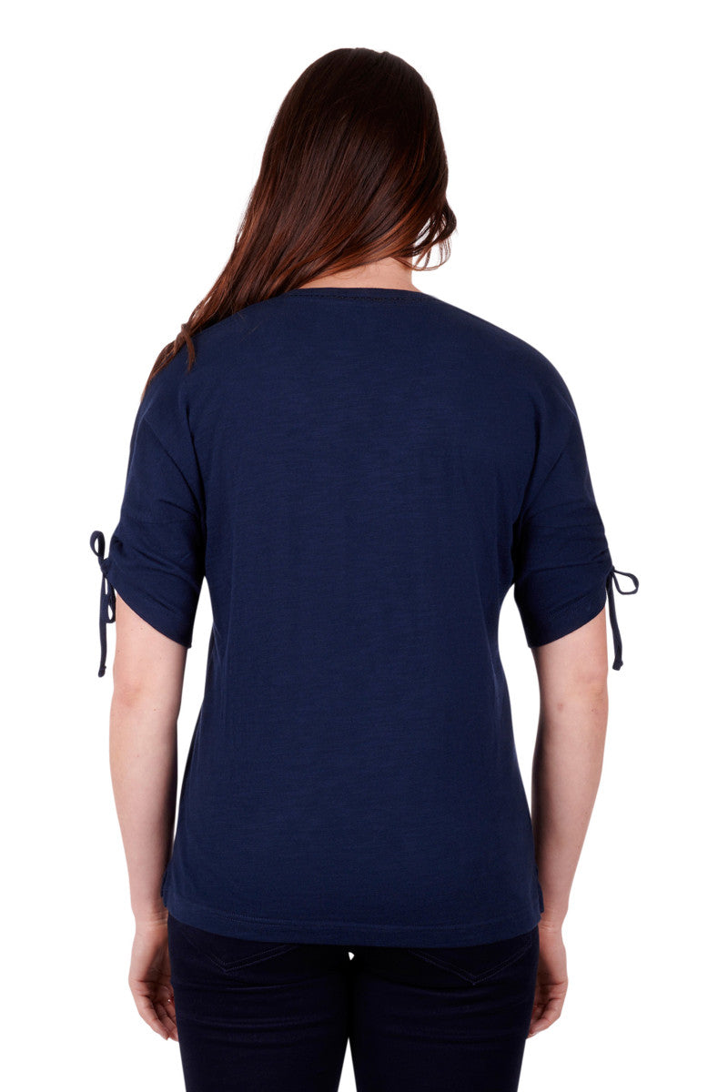 T3S254954 Thomas Cook Women's Barbara Tee Navy