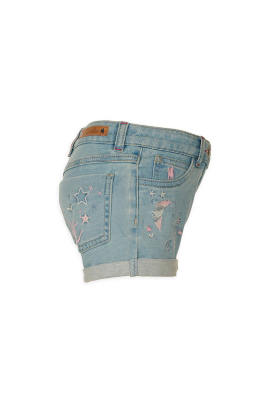 T3S5300076 Thomas Cook Girls Kit Denim Short
