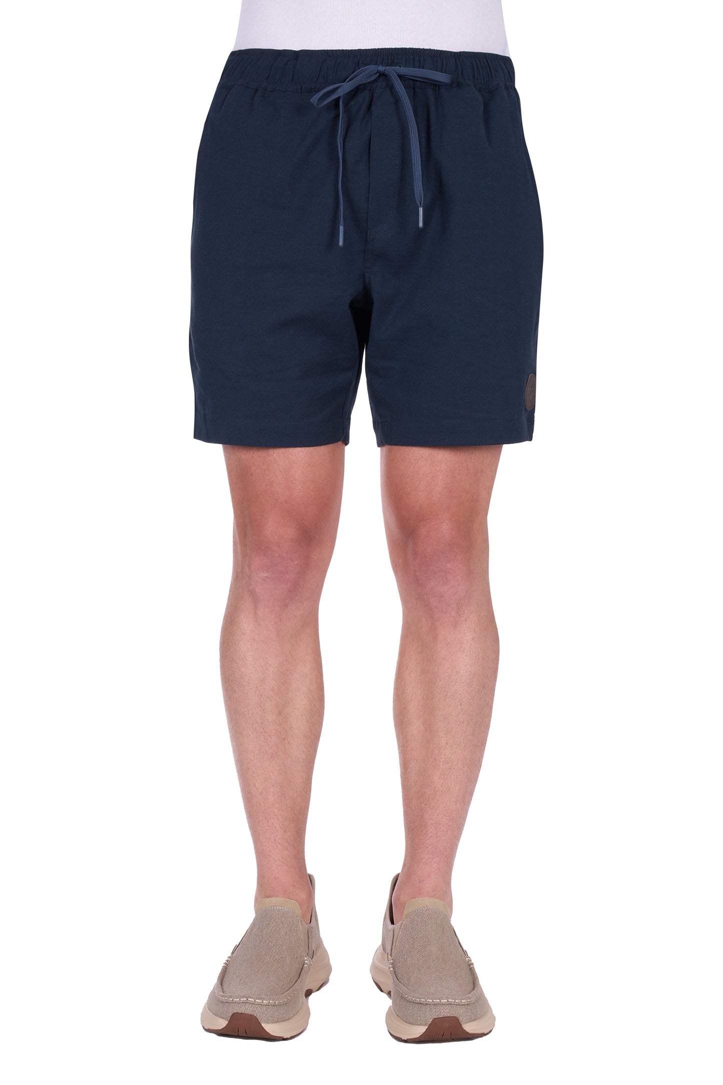 T5S1309004 Thomas Cook Men's Felix Linen Short Navy