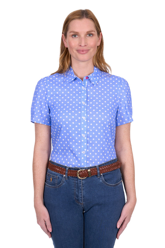 T5S2113081 Thomas Cook Women's Luna SS Shirt Blue