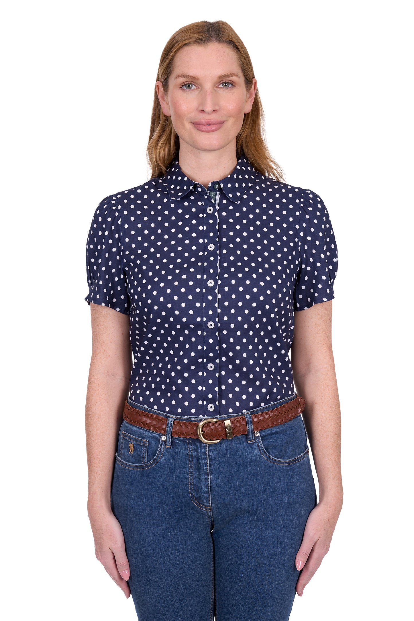 T5S2113081 Thomas Cook Women's Luna SS Shirt Navy