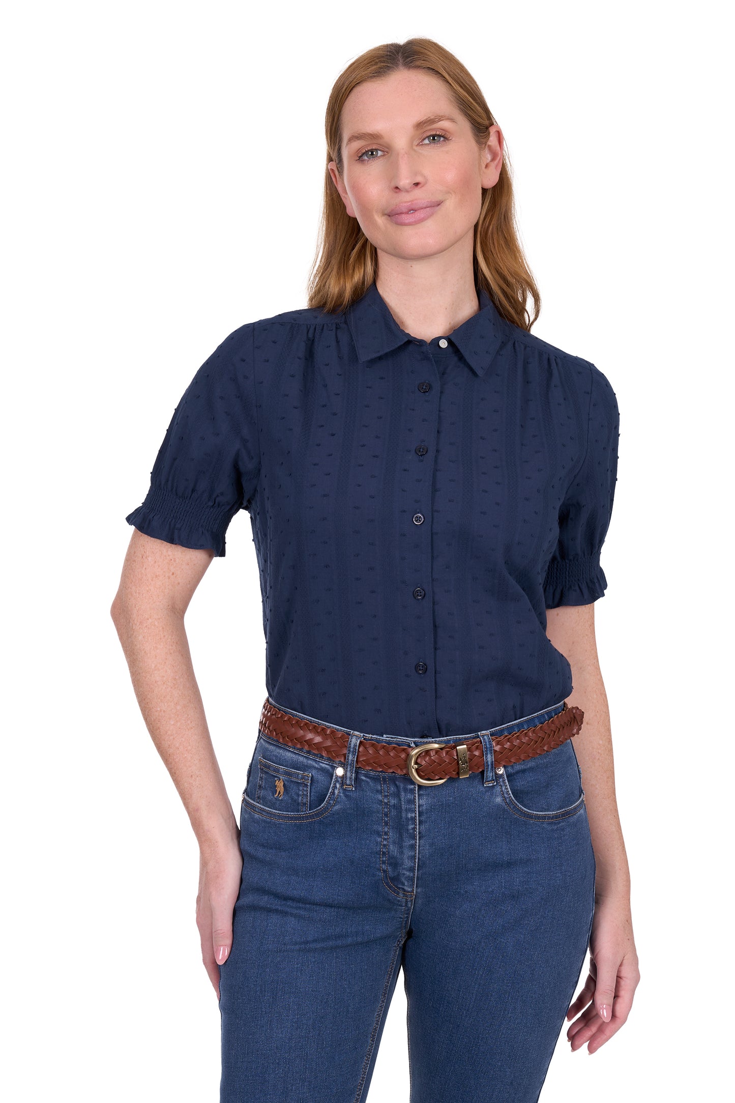 T5S2125078 Thomas Cook Women's Imogen SS Shirt Navy