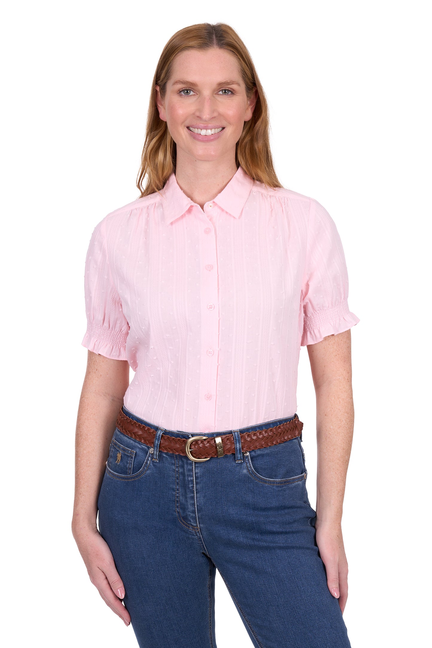 T5S2125078 Thomas Cook Women's Imogen SS Shirt Pink