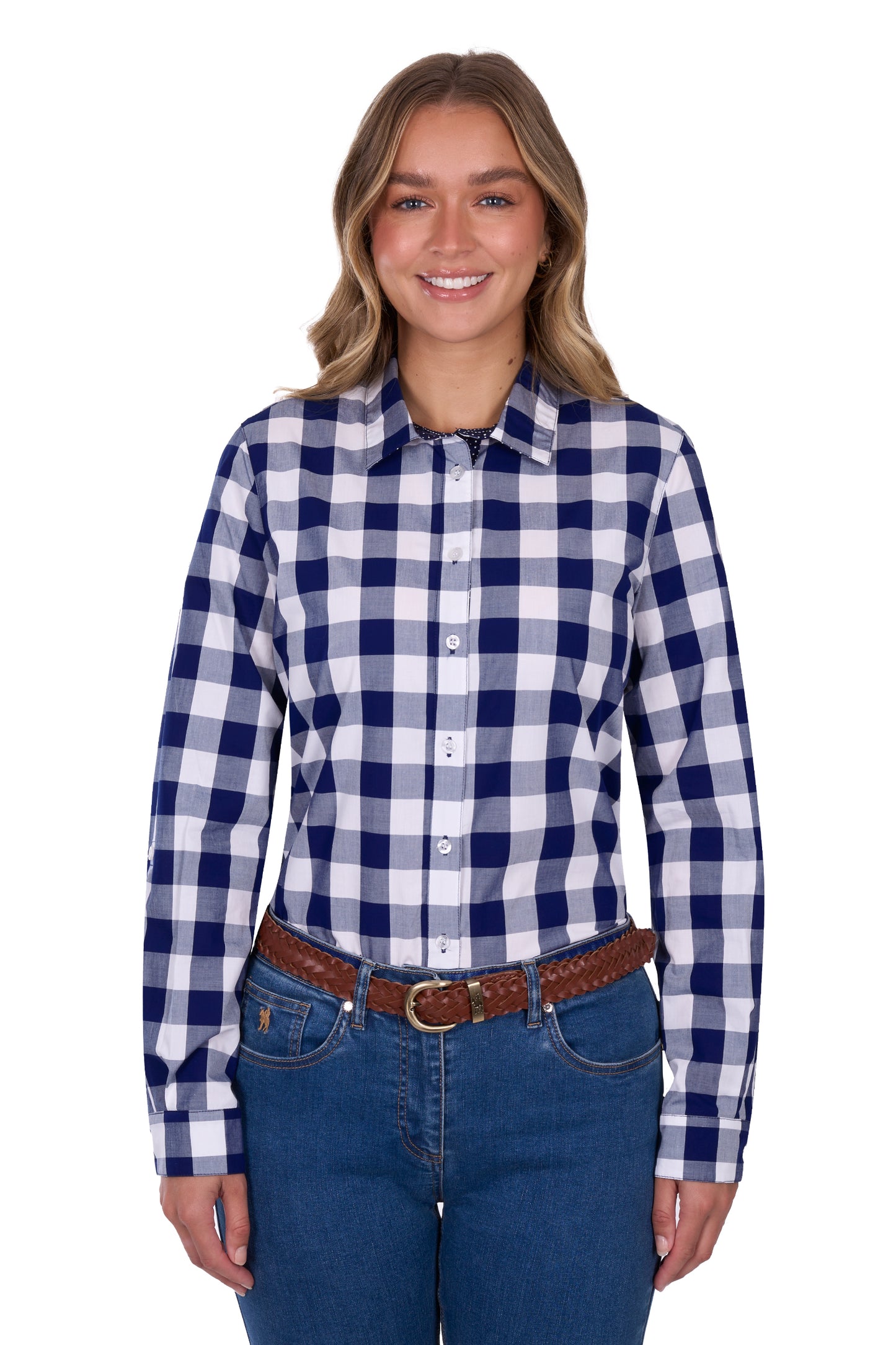 T5S2130114 Thomas Cook Women's Scarlet LS Shirt