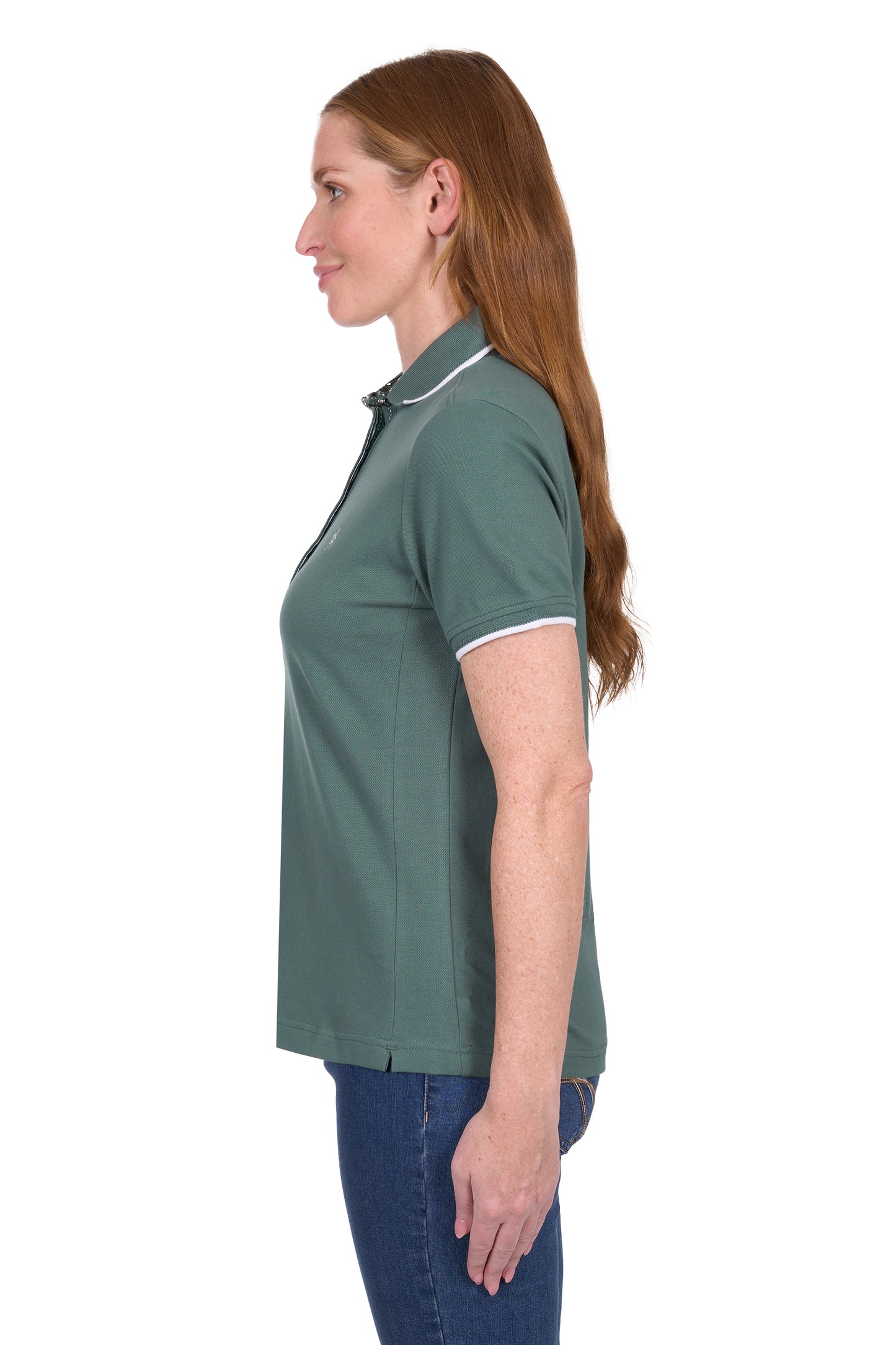T5S2523126 Thomas Cook Women's Michelle SS Polo Khaki
