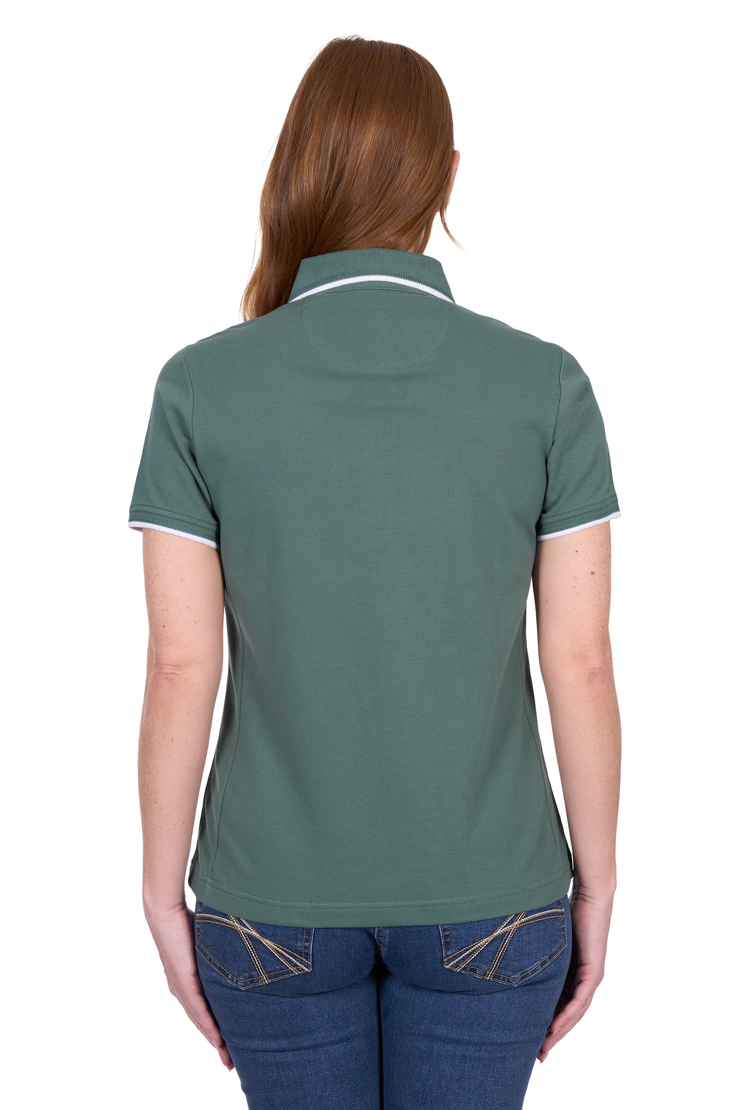 T5S2523126 Thomas Cook Women's Michelle SS Polo Khaki