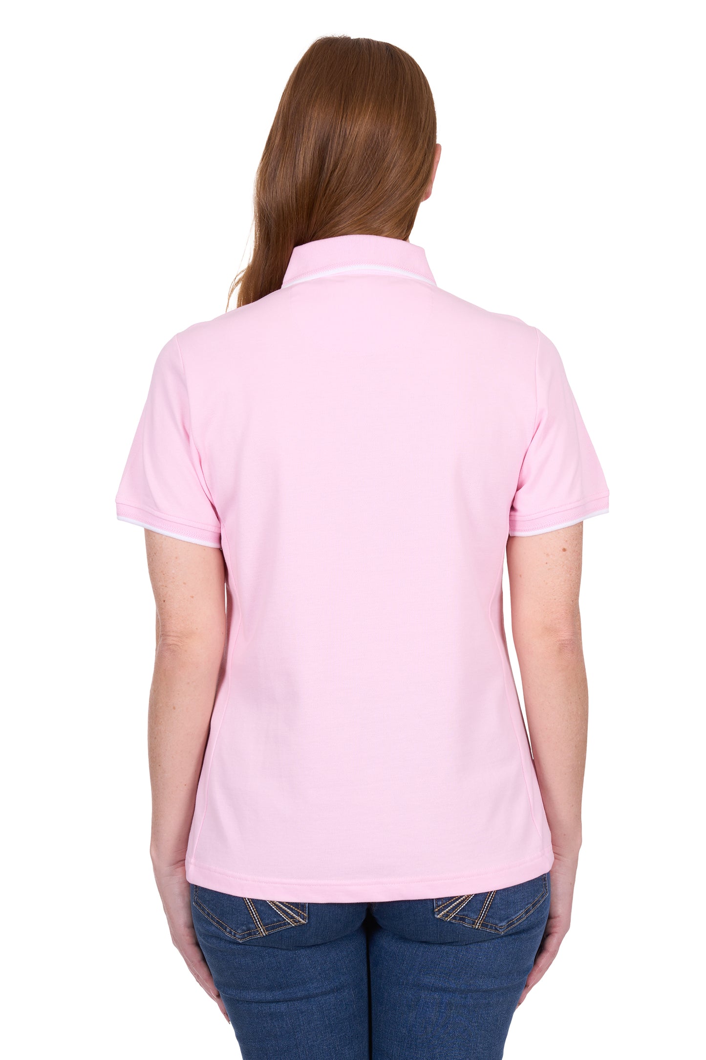 T5S2523126 Thomas Cook Women's Michelle SS Polo Pale Pink