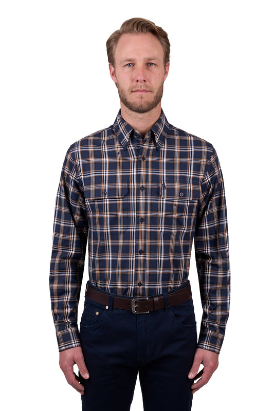 T5W1115034 Thomas Cook Men's Dylan 2Pkt LS Shirt