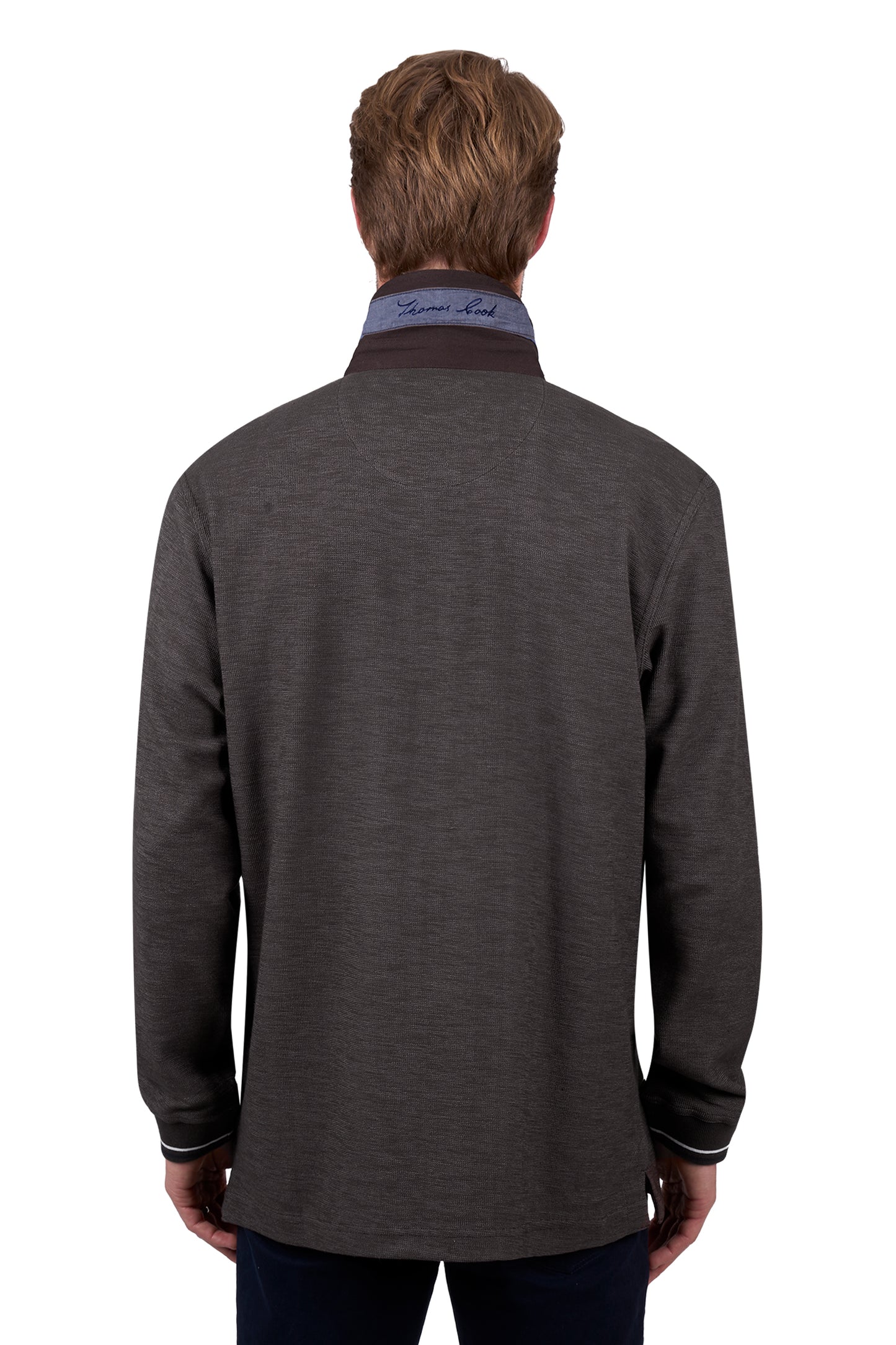 T5W1503015 Thomas Cook Men's Bowen Rugby-Dark Tan