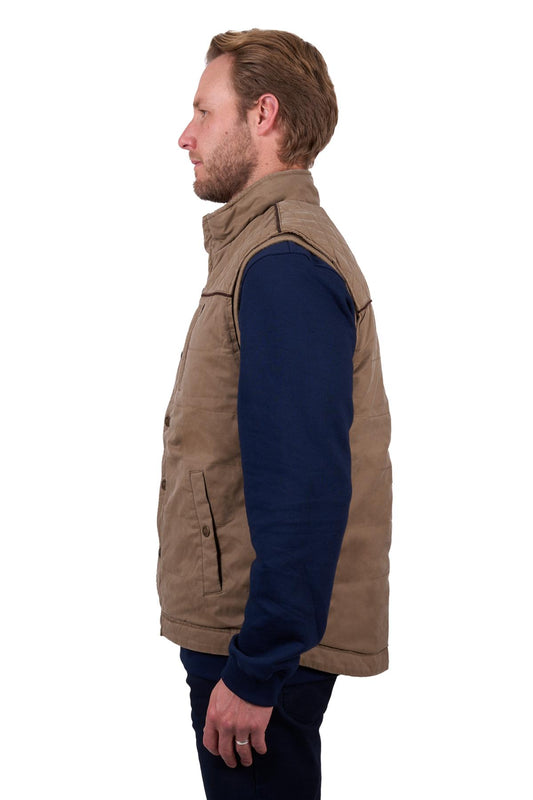 T5W1607006 Thomas Cook Men's Stan Vest Camel
