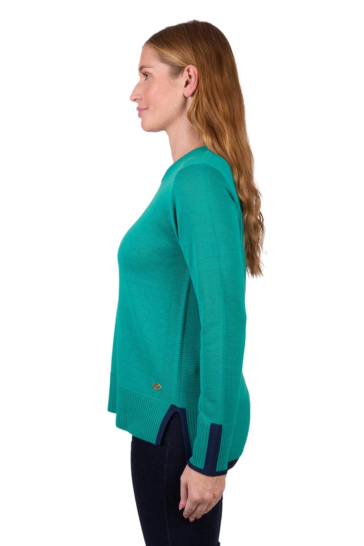T5W2536093 Thomas Cook Women's Emily Jumper Teal