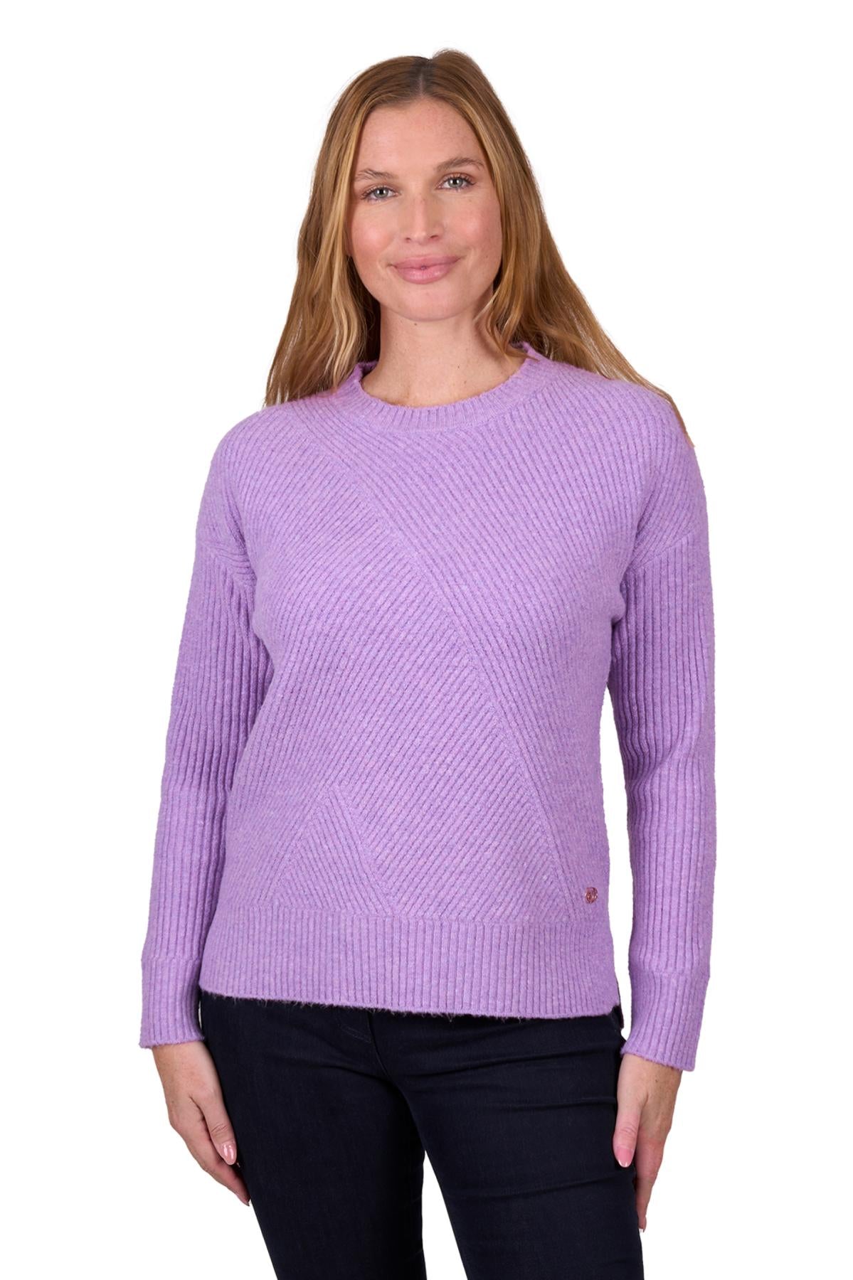 T5W2543098 Thomas Cook Sofia Jumper Lilac Marle
