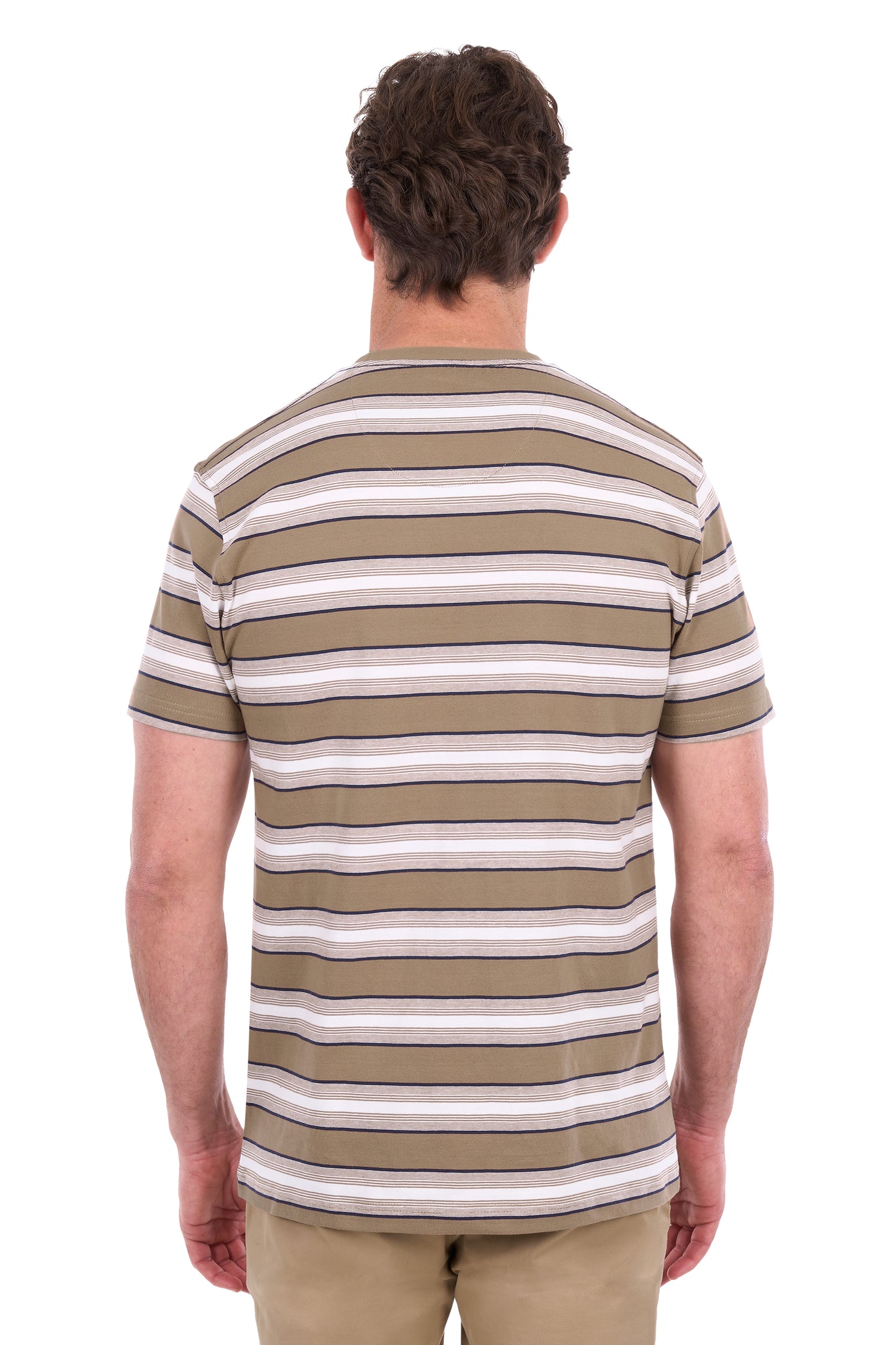 T6S1516007 Thomas Cook Men's Nick 1PKT SS Tee Sand/Off White