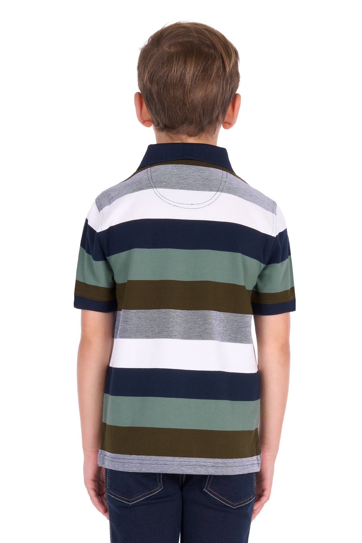 T6S3500020 Thomas Cook Boy's Wayne Polo Tan/Sage