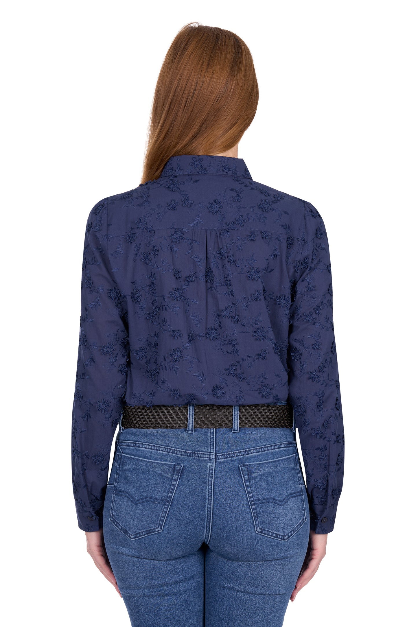 T6W2123144 Thomas Cook Women's Remy LS Shirt Navy