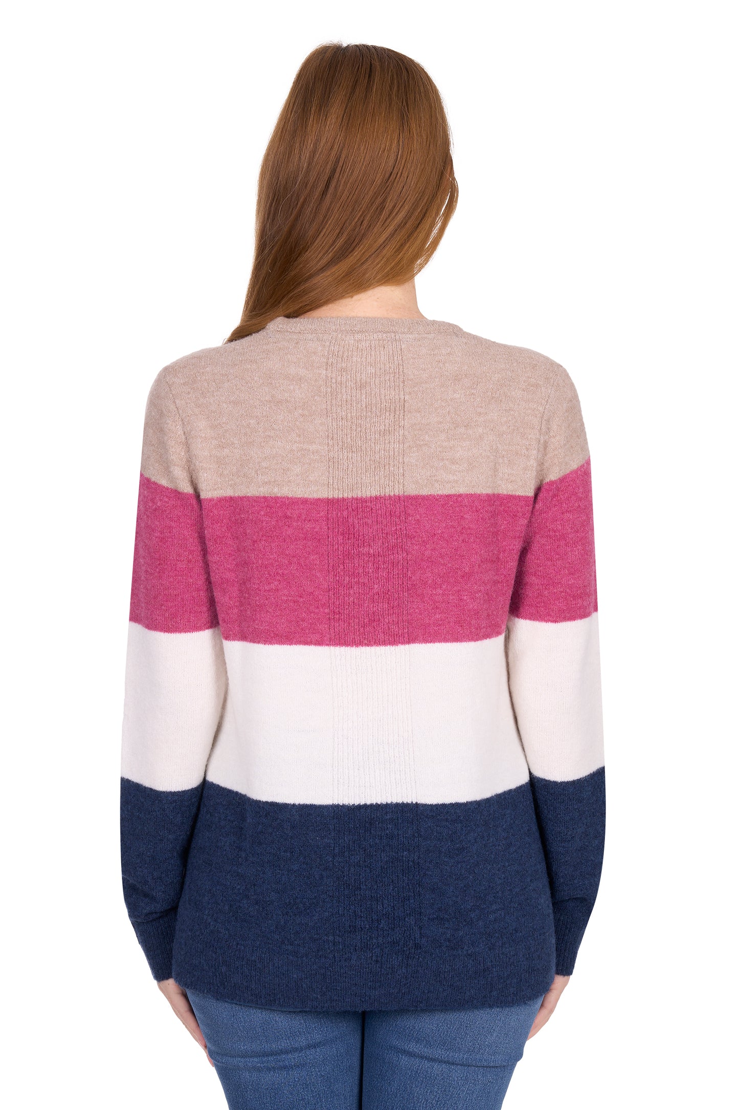 T6W2546091 Thomas Cook Women's Maya Jumper Raspberry/Mulit