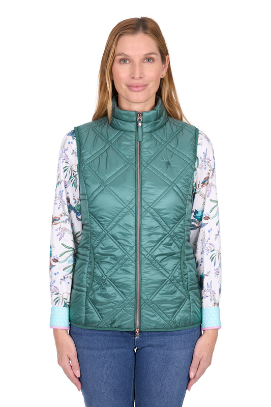 T6W2620057 Thomas Cook Women's Kerry Vest Sage