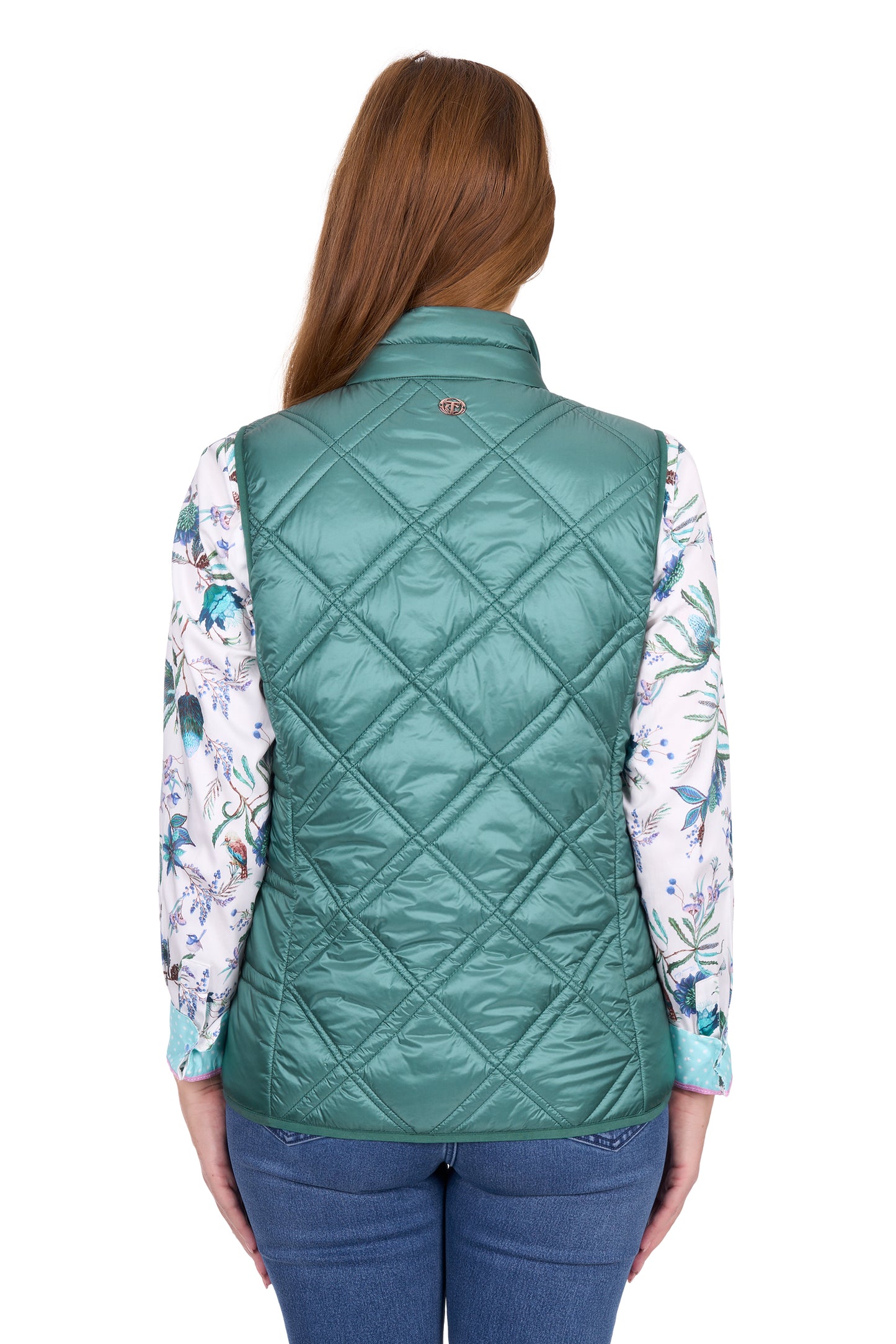 T6W2620057 Thomas Cook Women's Kerry Vest Sage