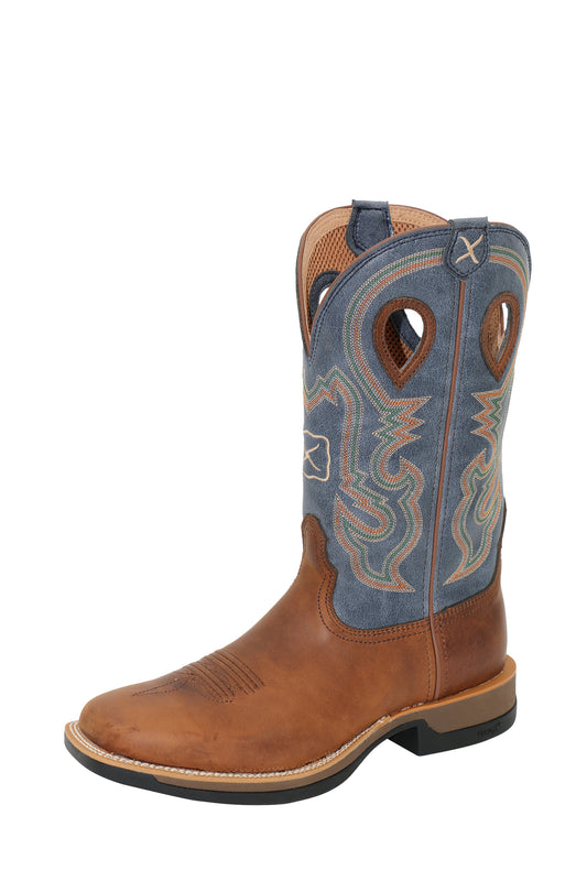TCMXW0015 Twisted X Men's Tech X1 Brown/Peacock Boot