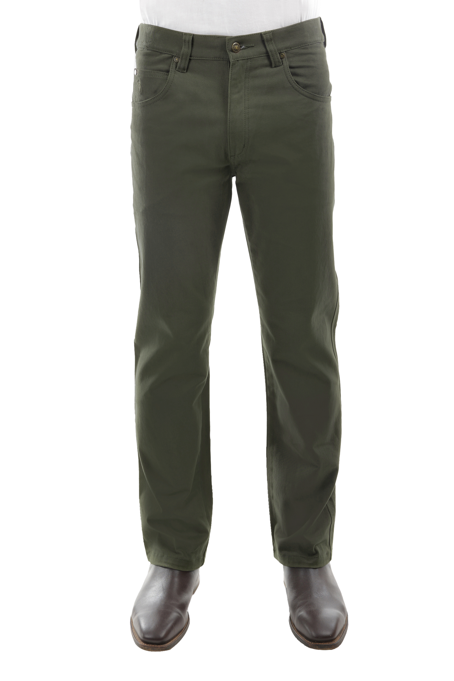 TCP1239007 Thomas Cook Men's Moleskin 32' Olive
