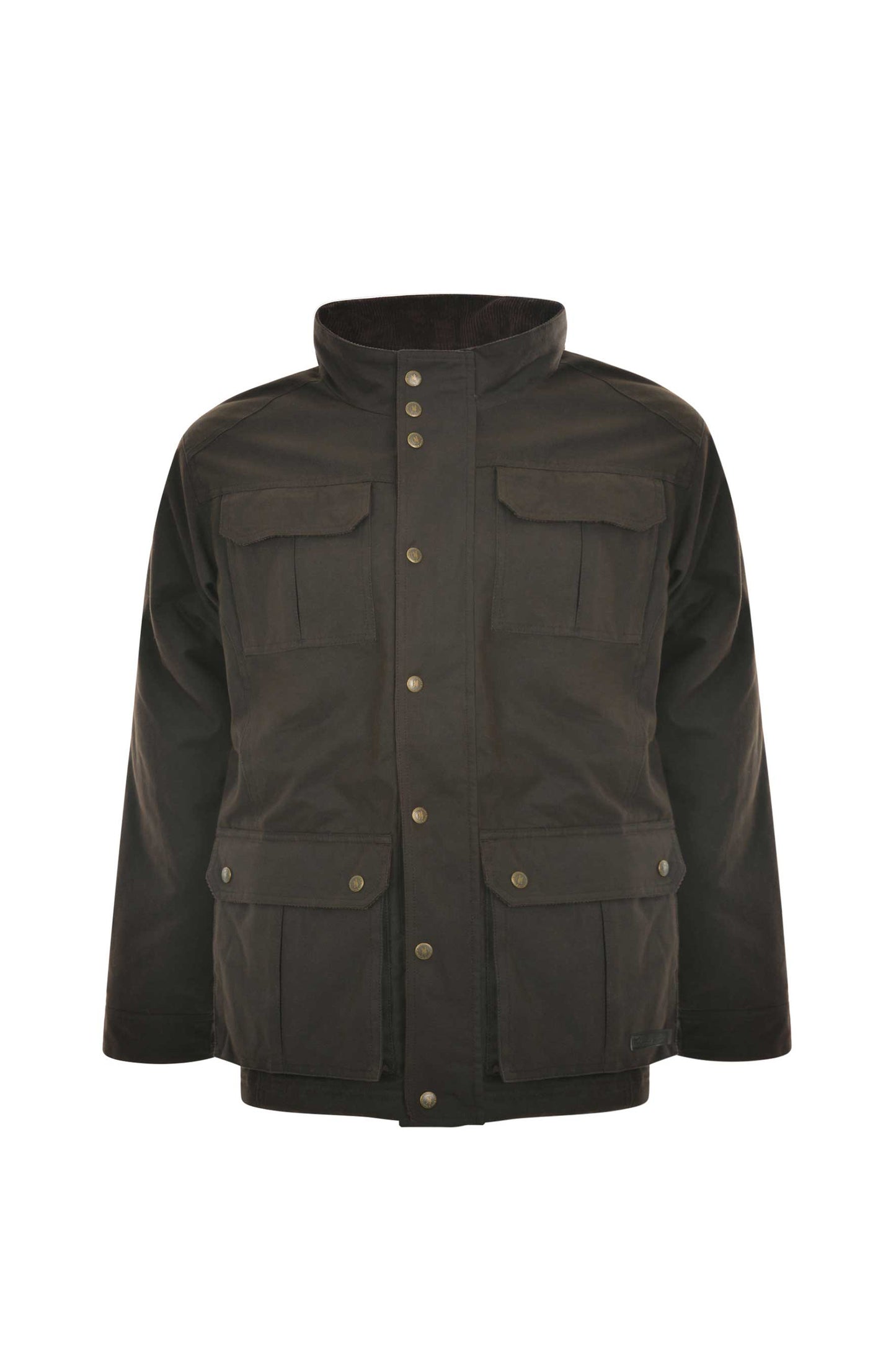 TCP1712408 Thomas Cook Men's Tarcutta Oilskin Jacket Rustic Brown