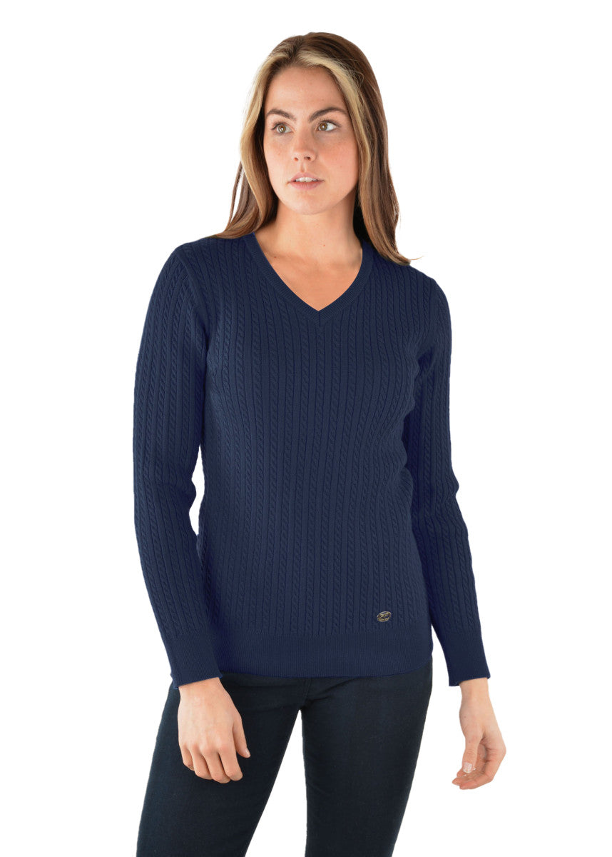 TCP2500179 Thomas Cook Women's Cable Knit Jumper